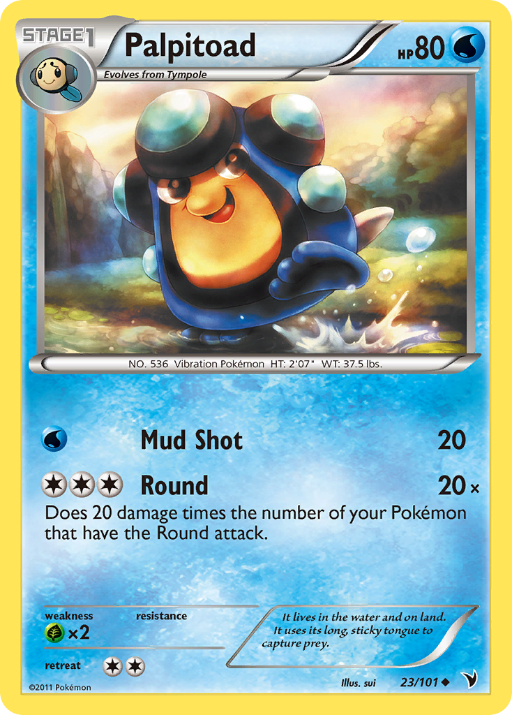 Palpitoad — Noble Victories #23/101