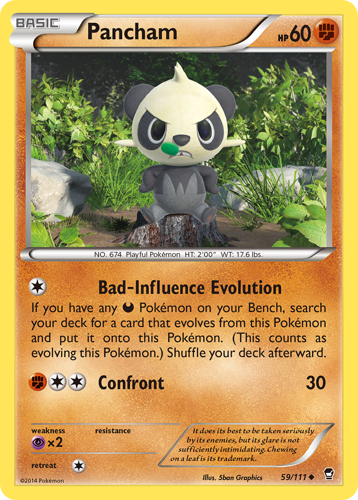 Pancham (59) — XY - Furious Fists #59/111