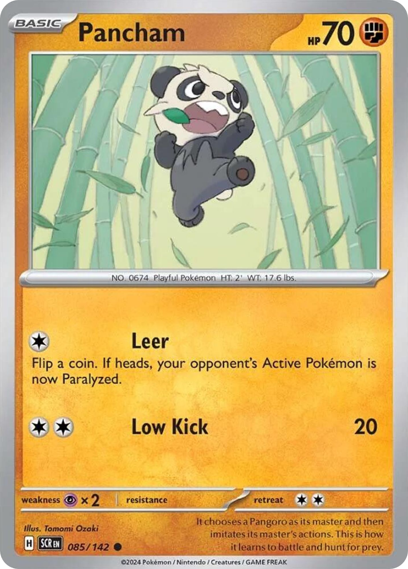 Pancham — SV07: Stellar Crown #085/142