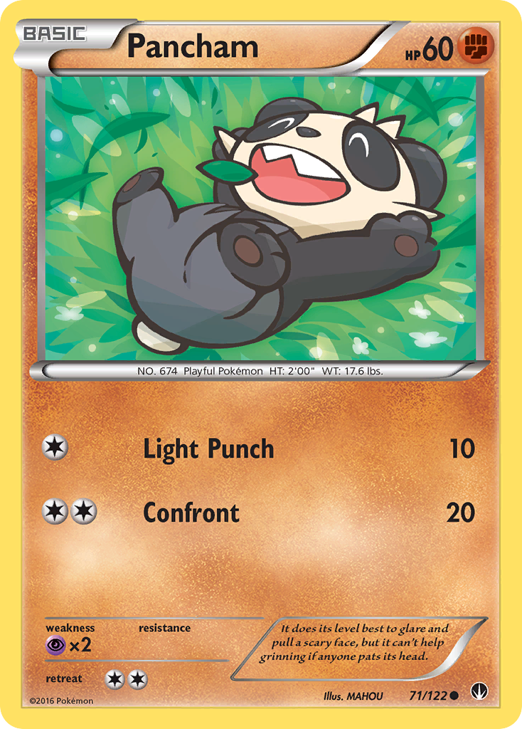 Pancham — XY - BREAKpoint #71/122