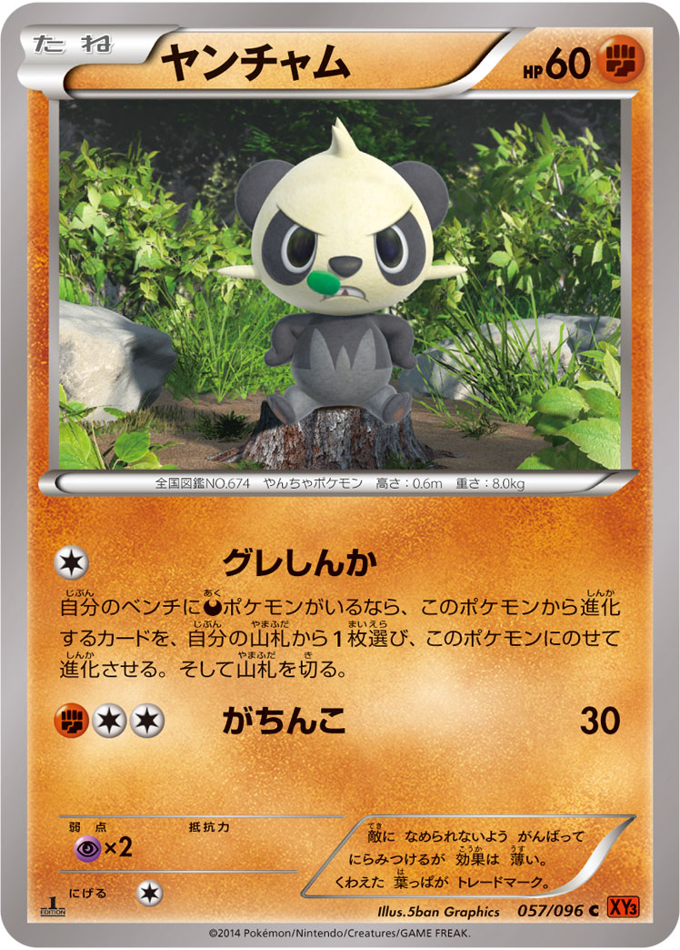 Pancham — XY3: Rising Fist #057/096