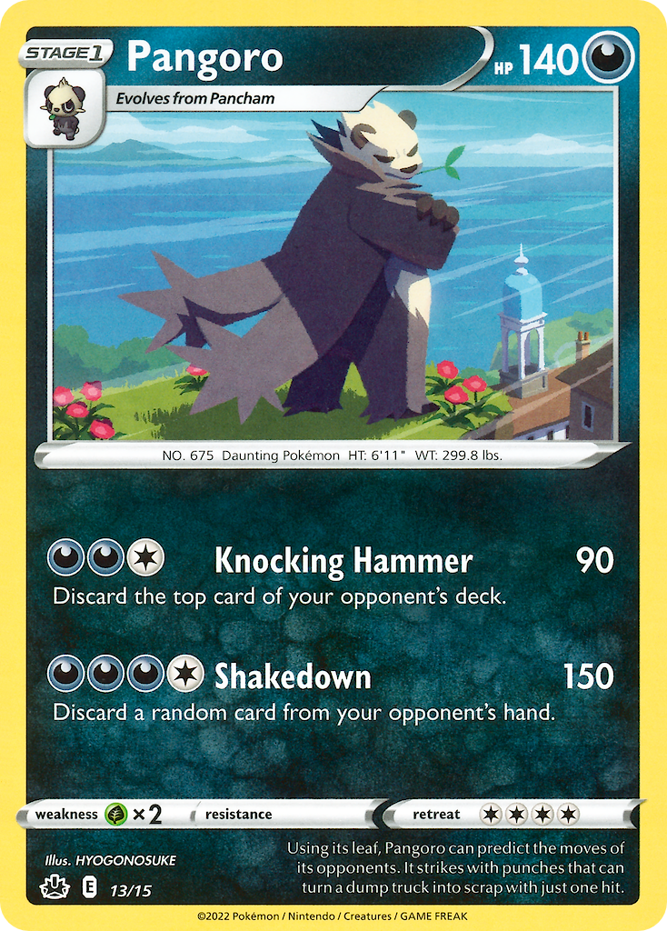 Pangoro — McDonald's Promos 2022 #013/015