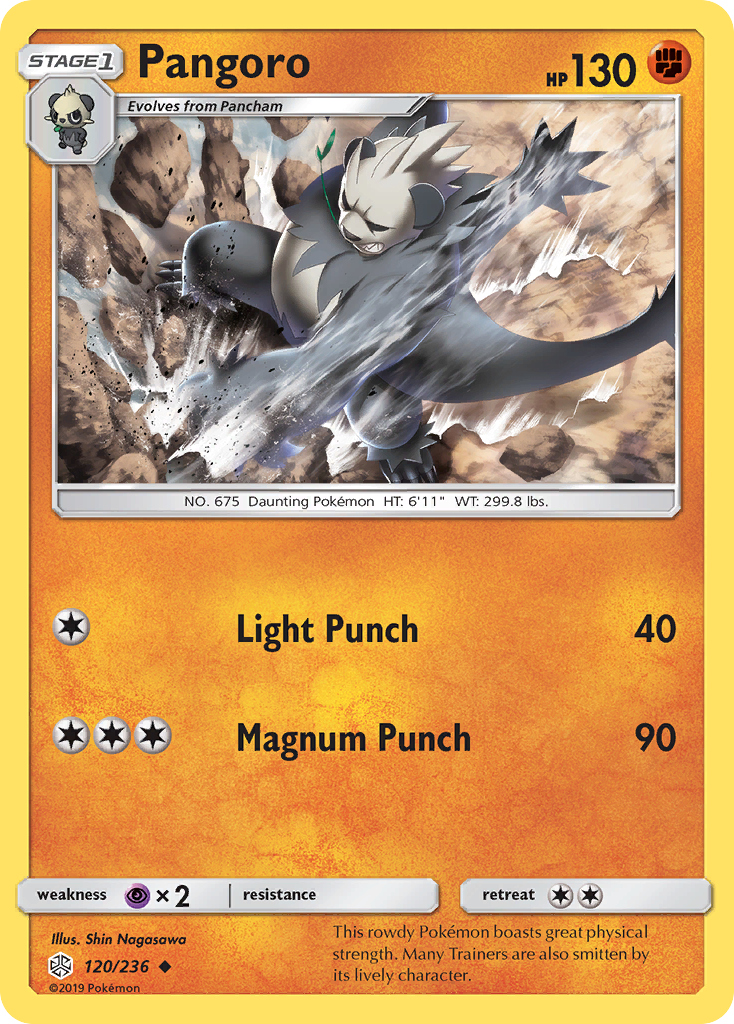 Pangoro — SM - Cosmic Eclipse #120/236