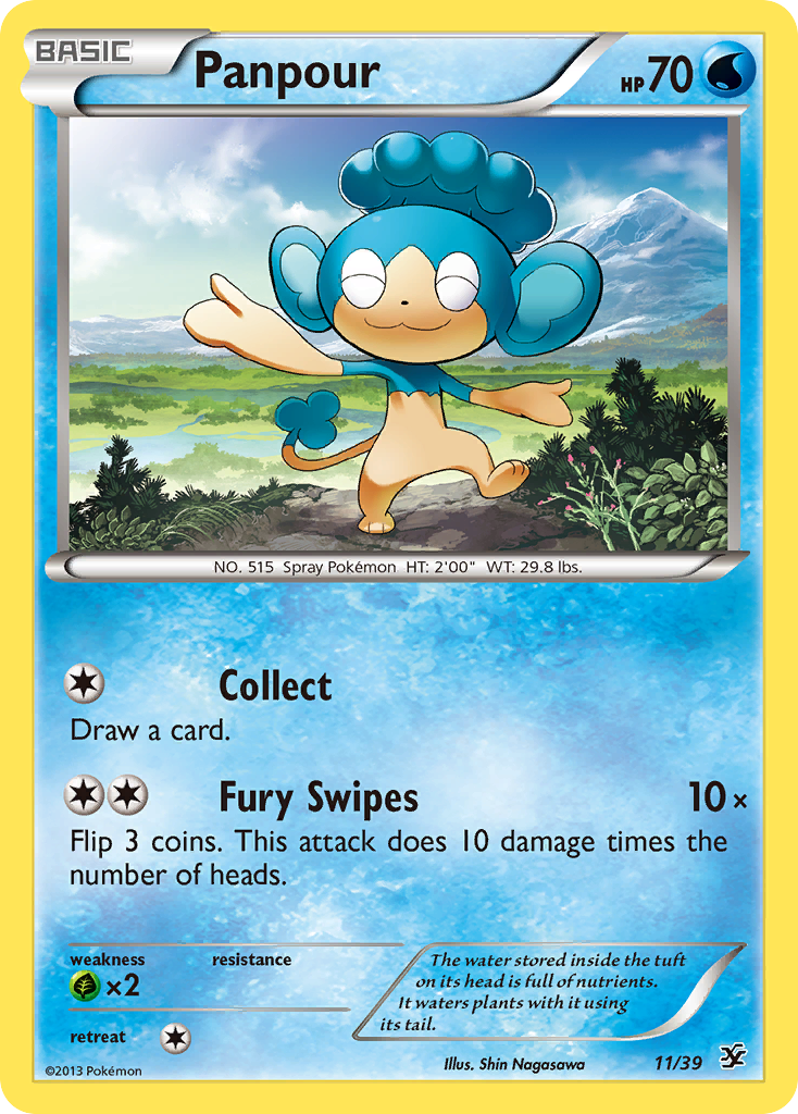 Panpour — Kalos Starter Set #11/39