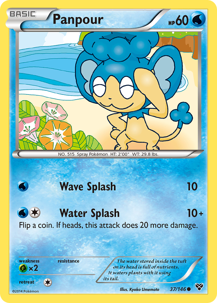 Panpour — XY Base Set #37/146