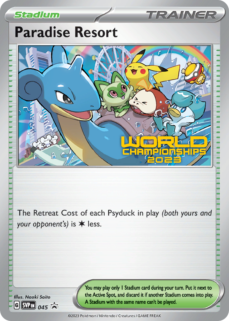 Paradise Resort — SV: Scarlet & Violet Promo Cards #045