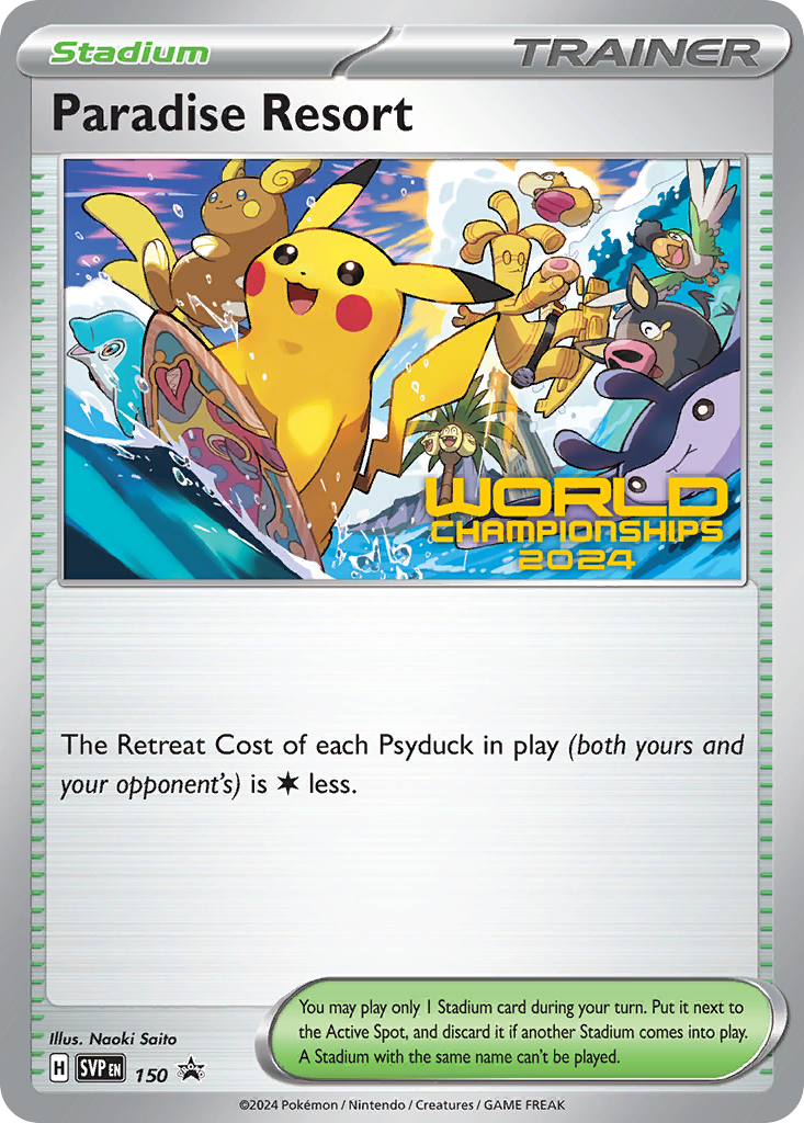 Paradise Resort — SV: Scarlet & Violet Promo Cards #150