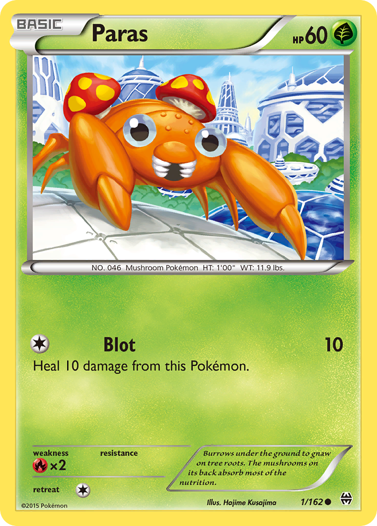 Paras — XY - BREAKthrough #1/162