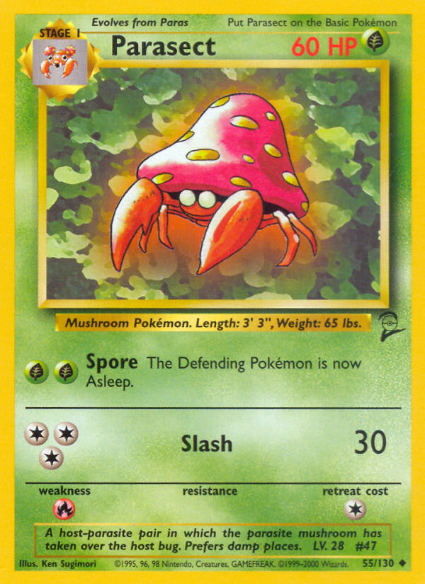 Parasect — Base Set 2 #055/130