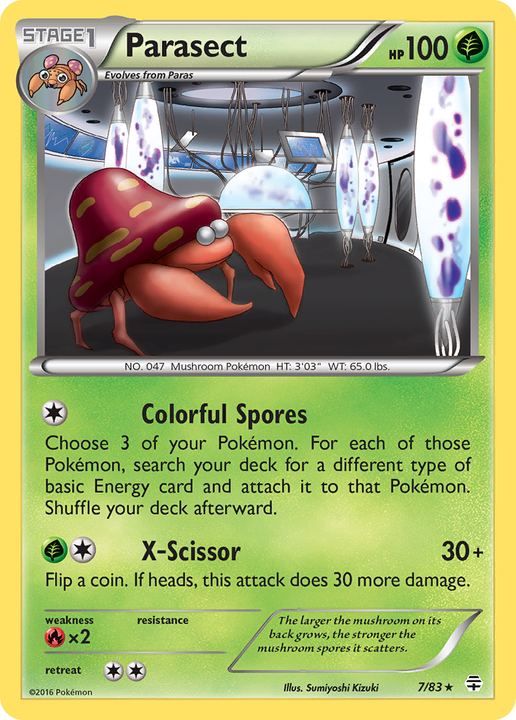 Parasect — Generations #7/83