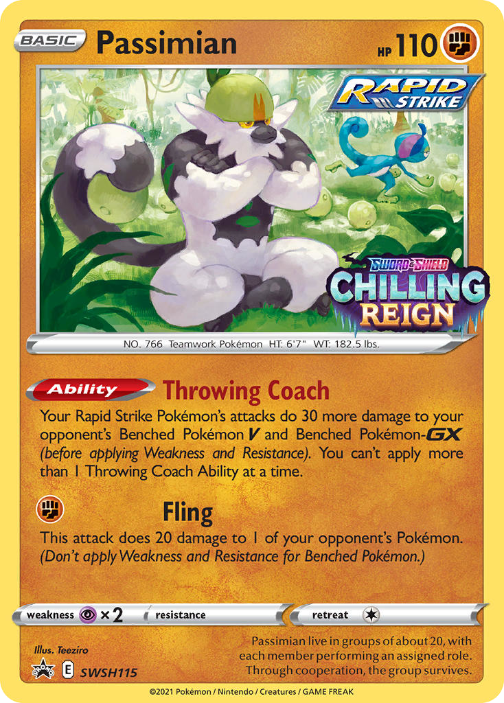 Passimian — SWSH: Sword & Shield Promo Cards #SWSH115