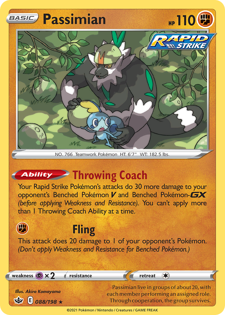 Passimian — SWSH06: Chilling Reign #088/198