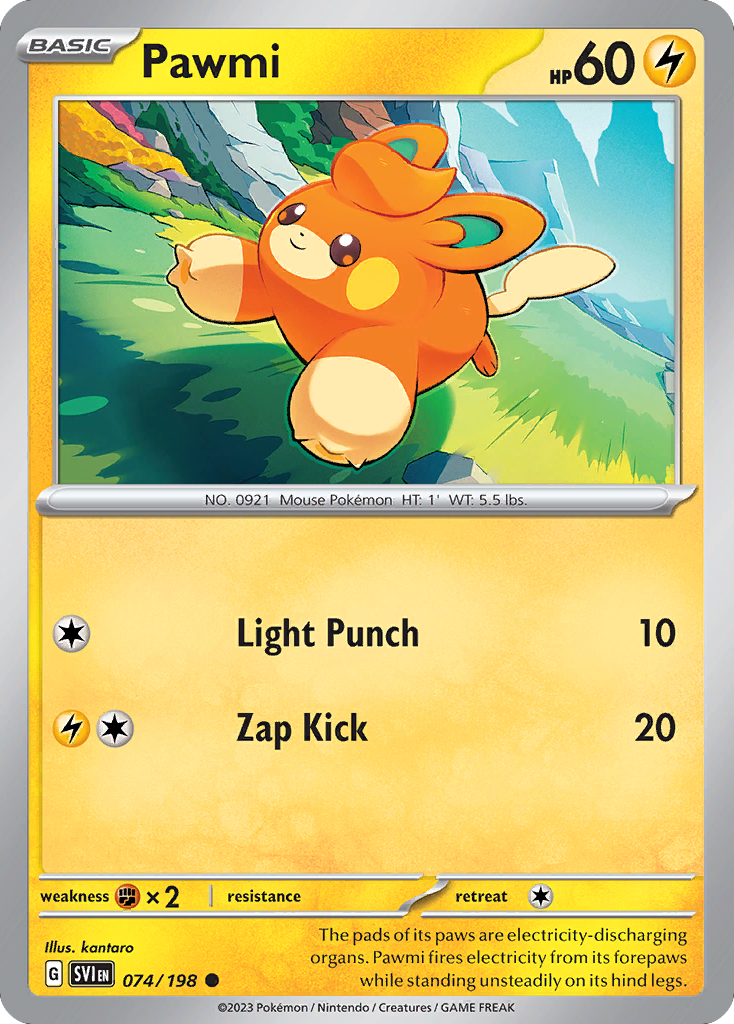 Pawmi — SV01: Scarlet & Violet Base Set #074/198