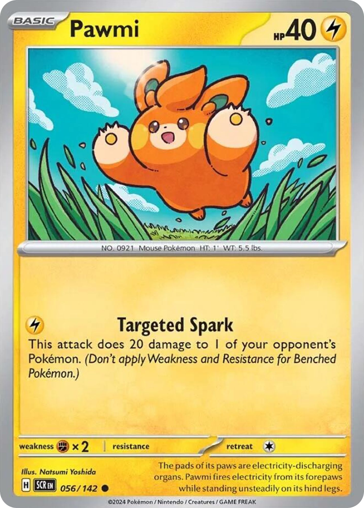 Pawmi — SV07: Stellar Crown #056/142