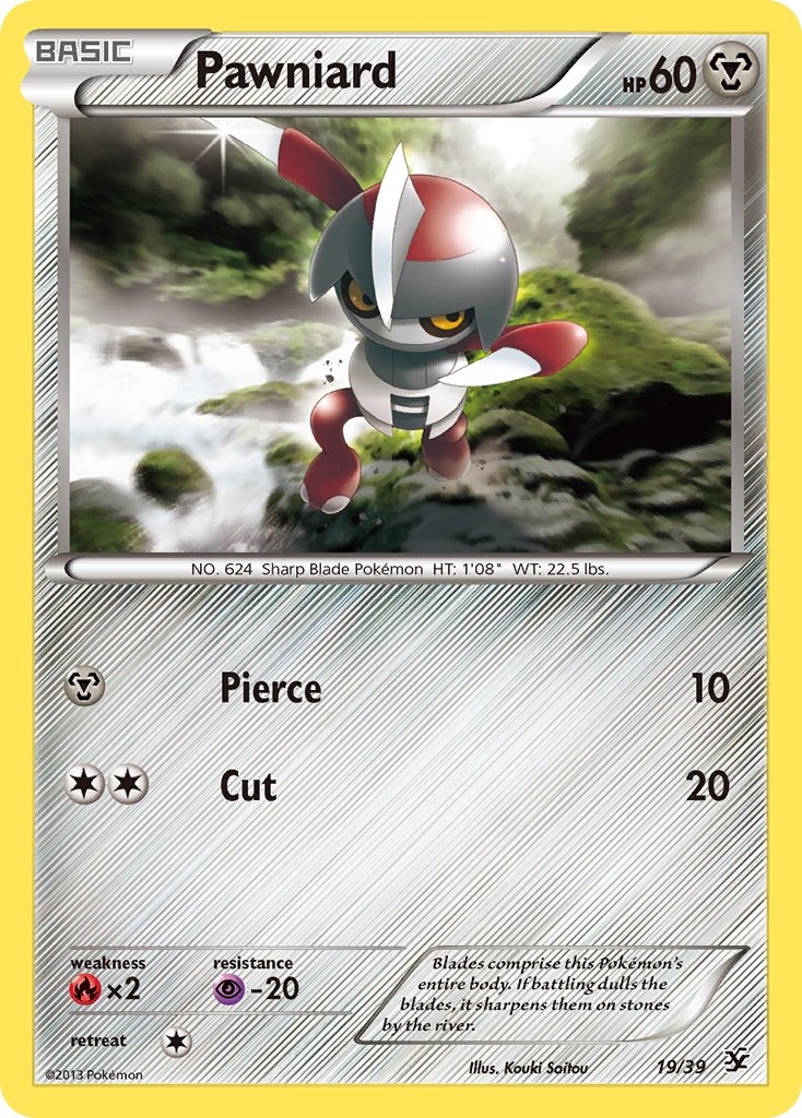 Pawniard — Kalos Starter Set #19/39