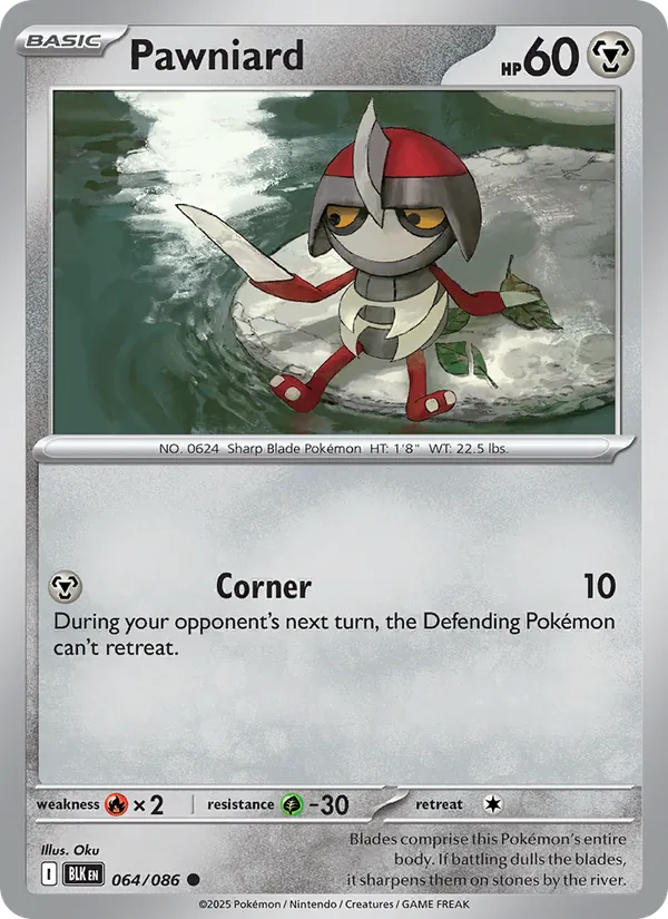 Pawniard (Poke Ball Pattern)