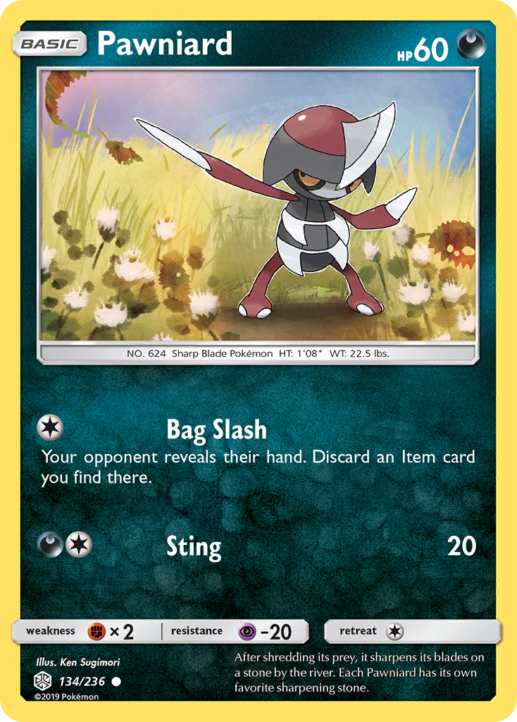 Pawniard — SM - Cosmic Eclipse #134/236