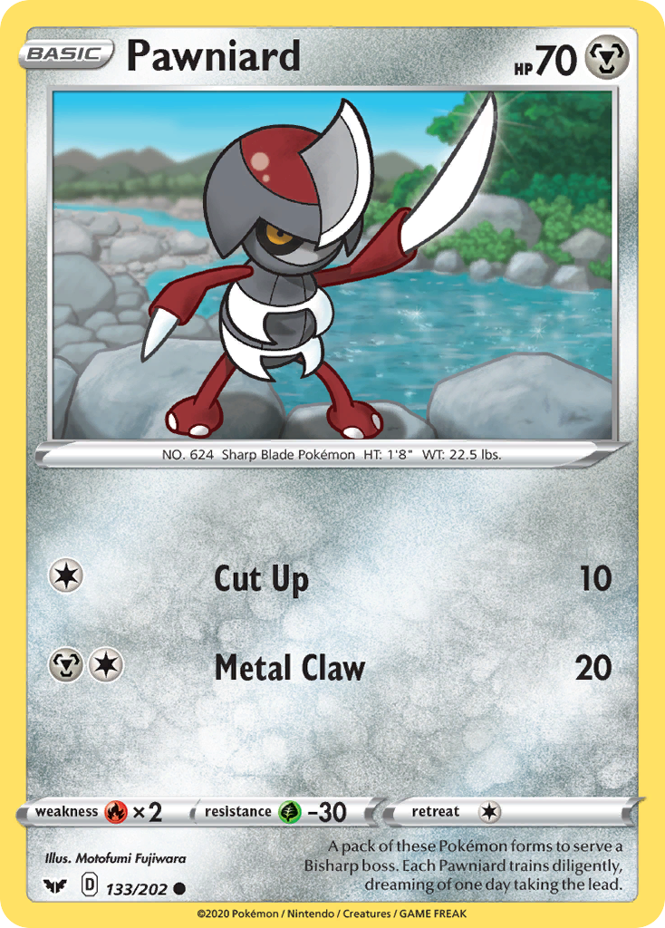 Pawniard — SWSH01: Sword & Shield Base Set #133/202