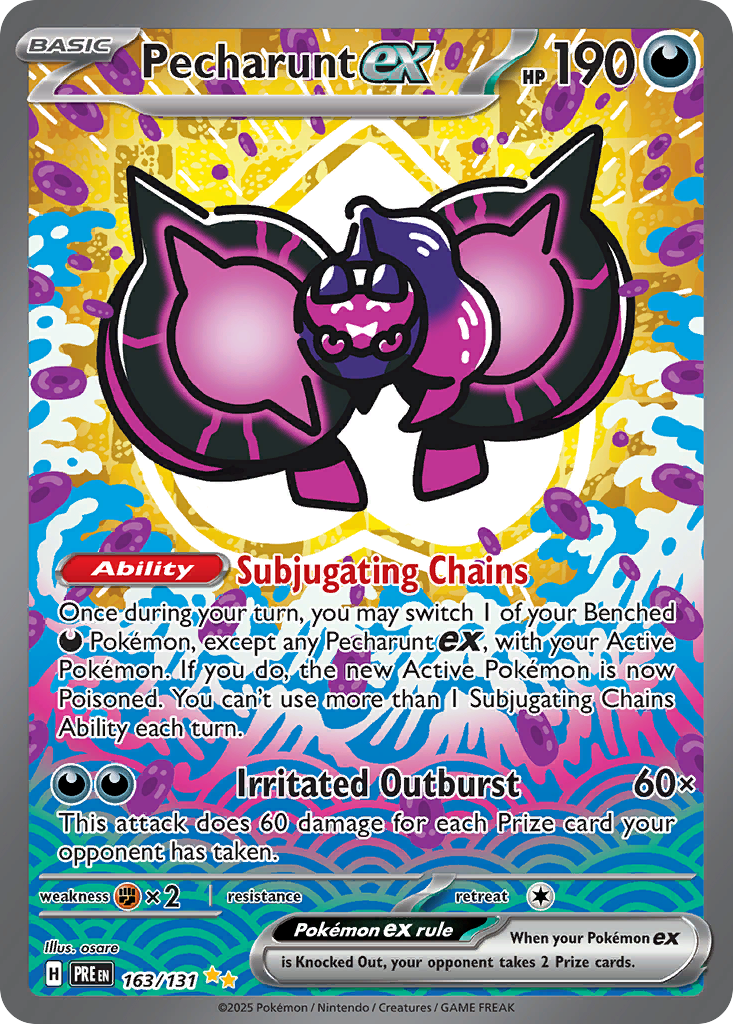Pecharunt ex — SV: Prismatic Evolutions #163/131
