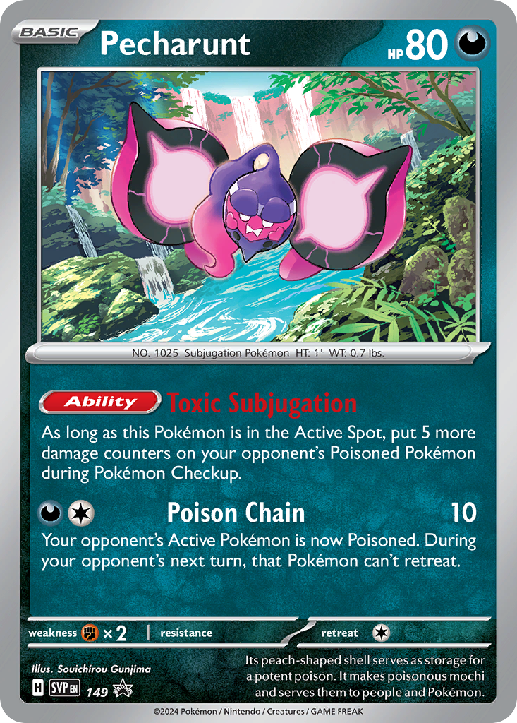 Pecharunt — SV: Scarlet & Violet Promo Cards #149