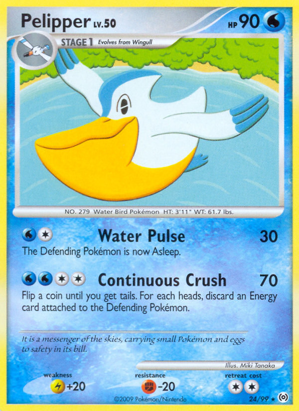Pelipper (24) — Arceus #24/99
