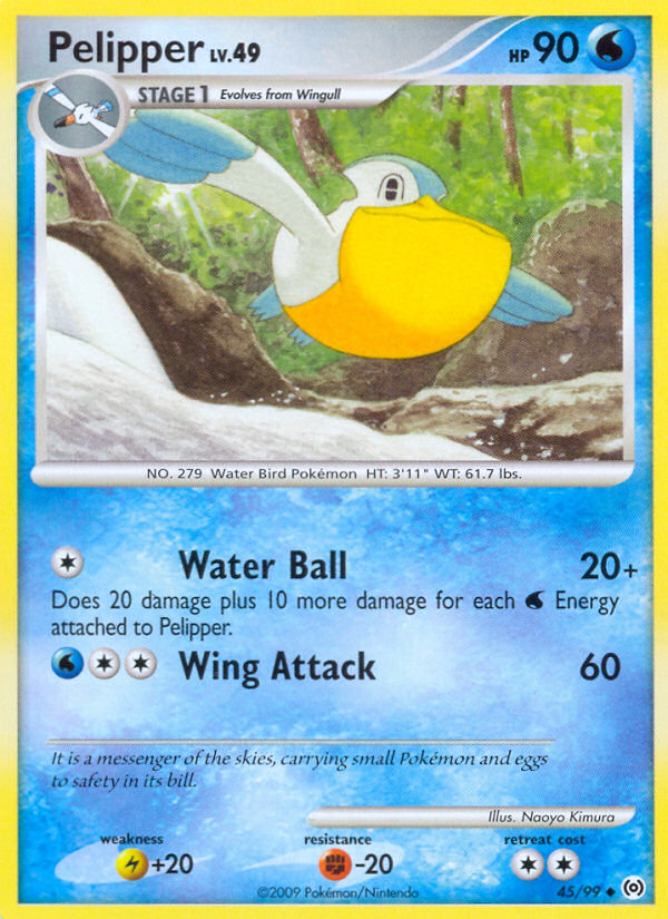 Pelipper (45) — Arceus #45/99