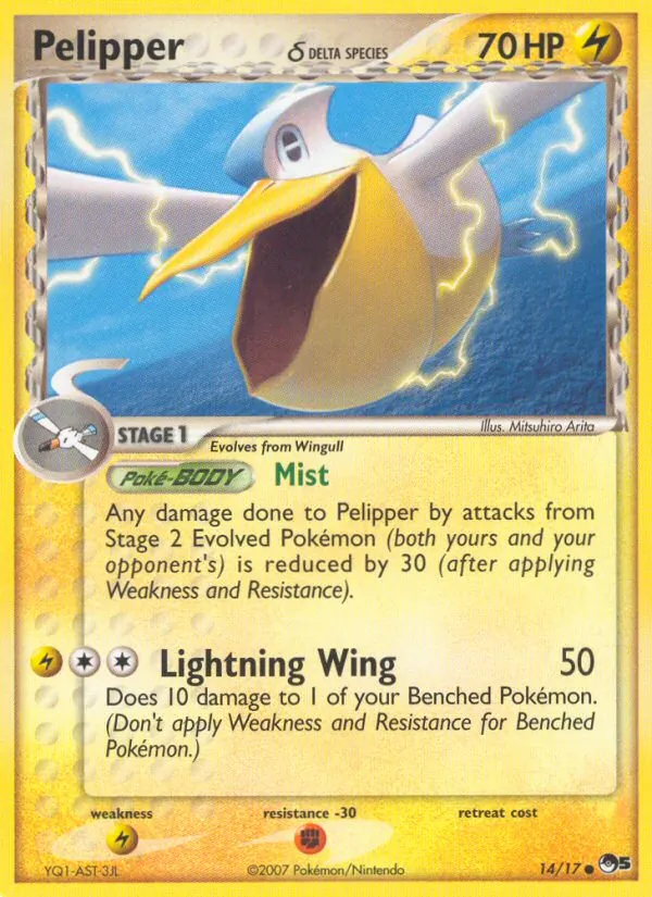 Pelipper (Delta Species) — POP Series 5 #014/017
