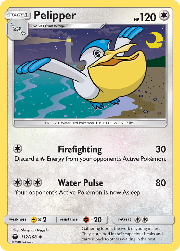 Pelipper — SM - Celestial Storm #112/168