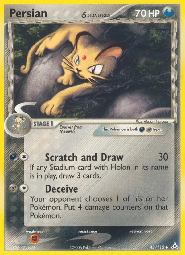 Persian (Delta Species) — Holon Phantoms #48/110
