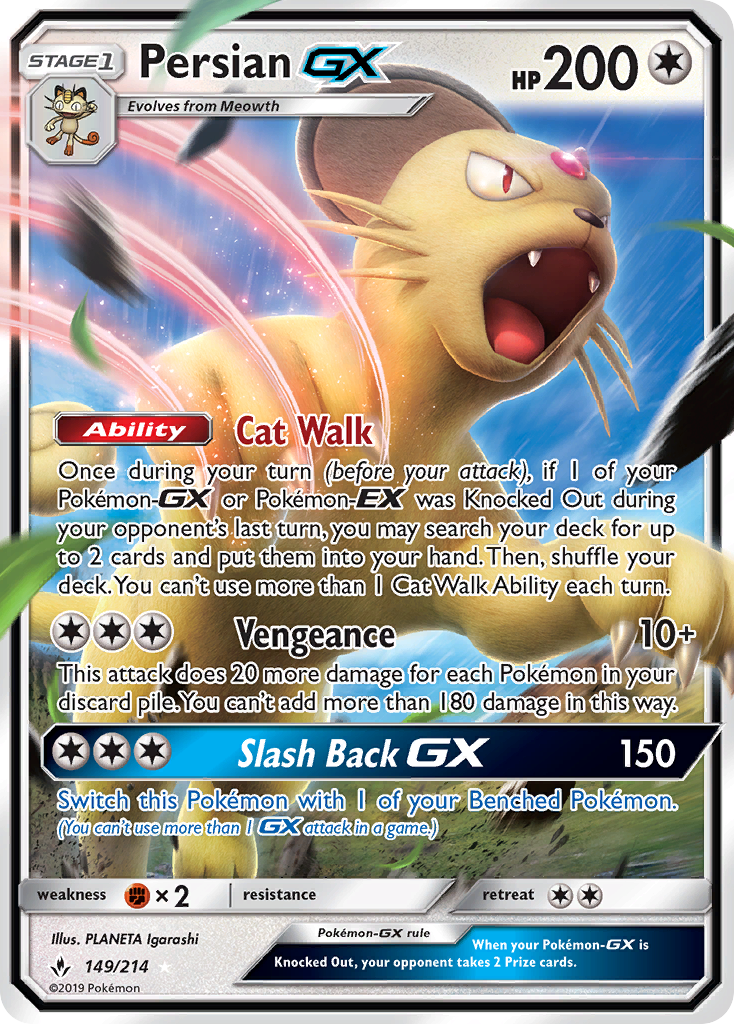 Persian GX — SM - Unbroken Bonds #149/214