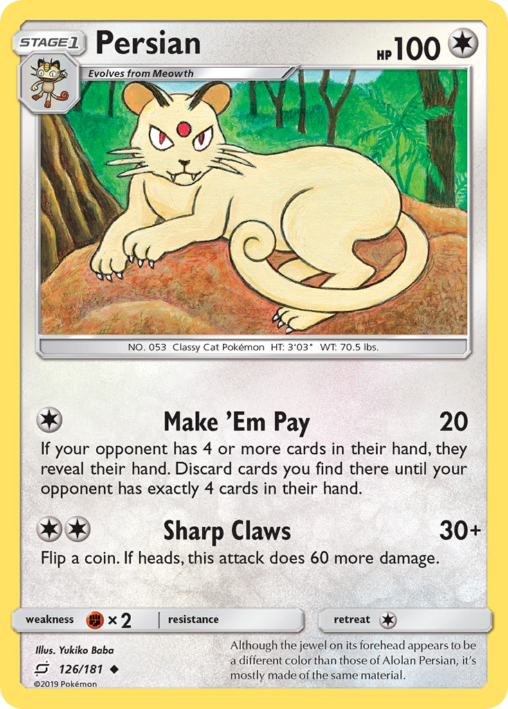 Persian — SM - Team Up #126/181