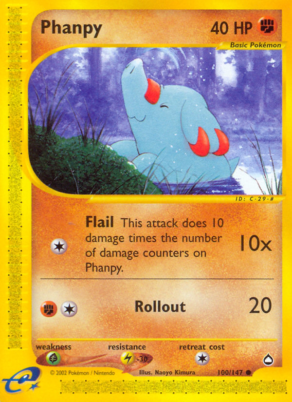 Phanpy — Aquapolis #100/147