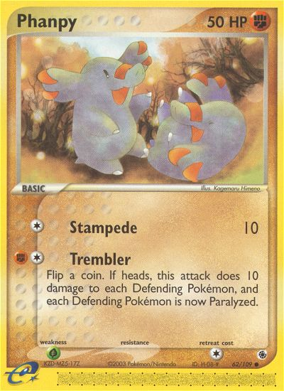 Phanpy — Ruby and Sapphire #62/109