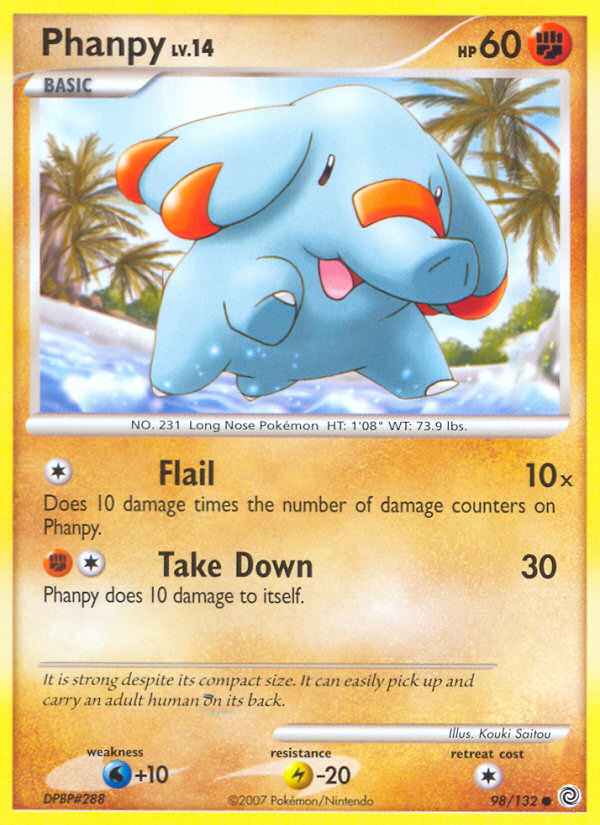 Phanpy — Secret Wonders #98/132