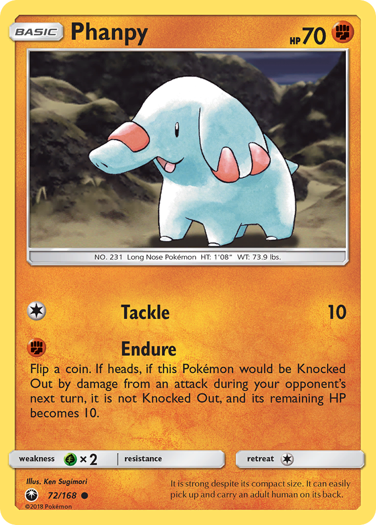 Phanpy — SM - Celestial Storm #72/168