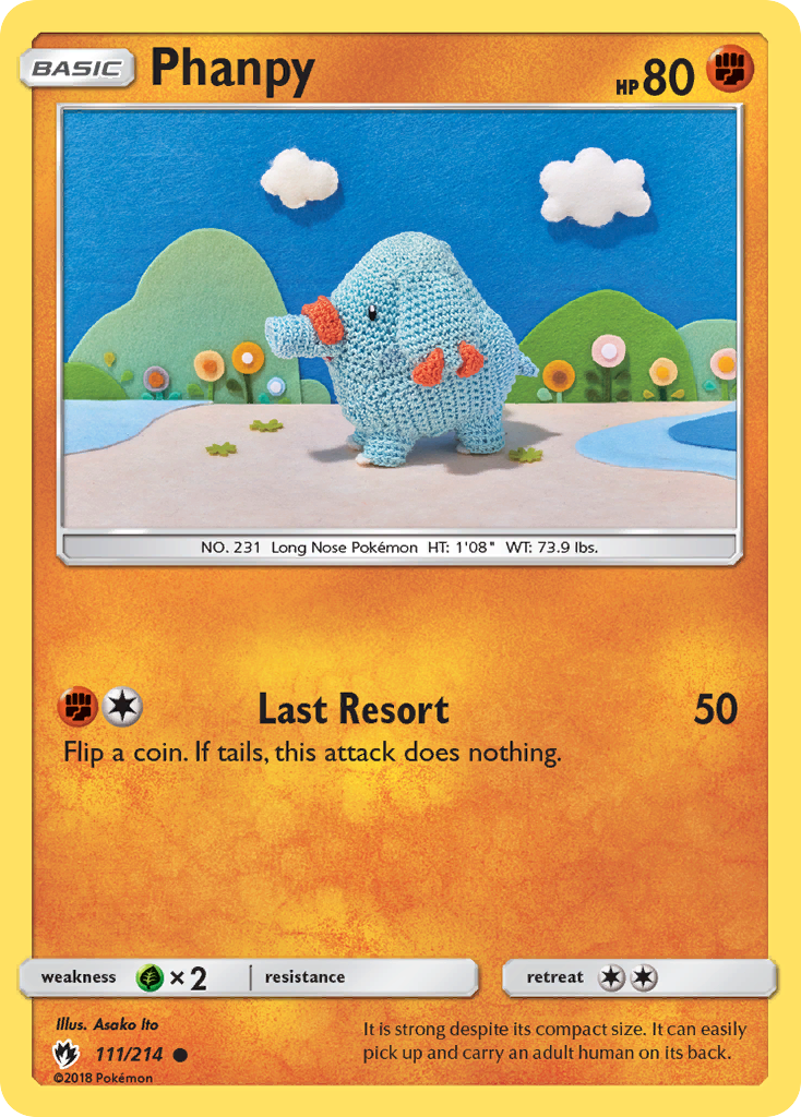Phanpy — SM - Lost Thunder #111/214