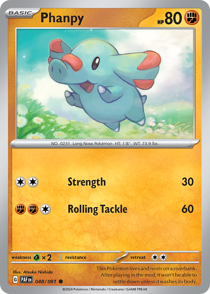 Phanpy — SV: Paldean Fates #048/091
