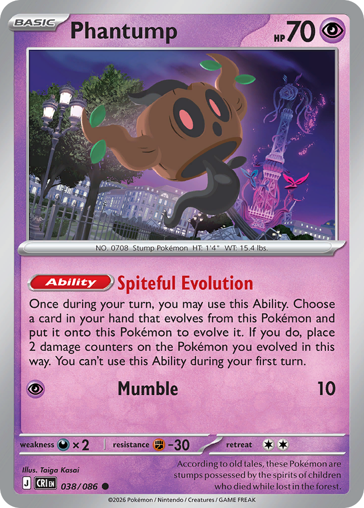 Phantump — ME04: Chaos Rising #038/086