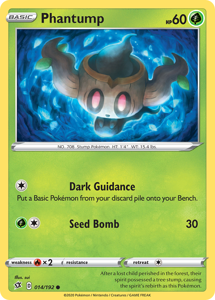 Phantump — SWSH02: Rebel Clash #014/192