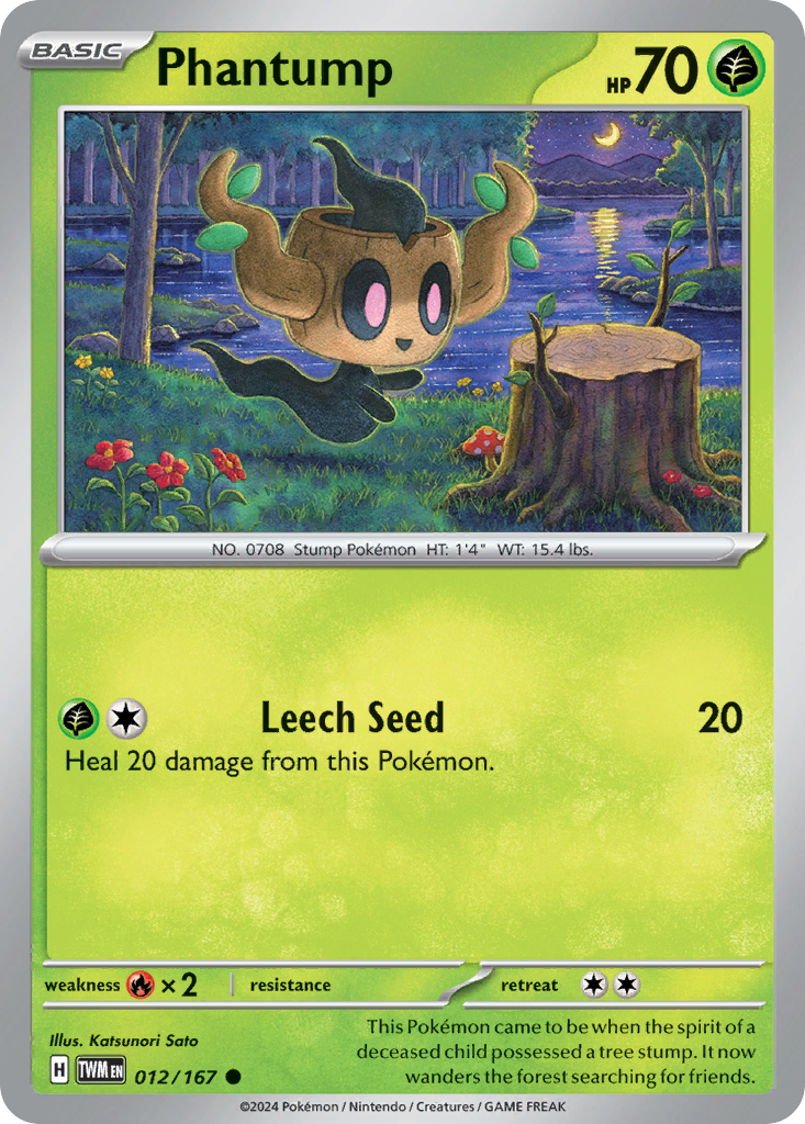 Phantump — Trick or Trade BOOster Bundle 2024 #012/167