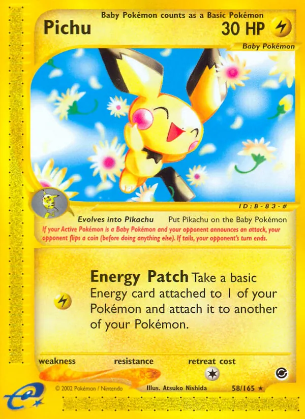 Pichu (58) — Expedition #058/165