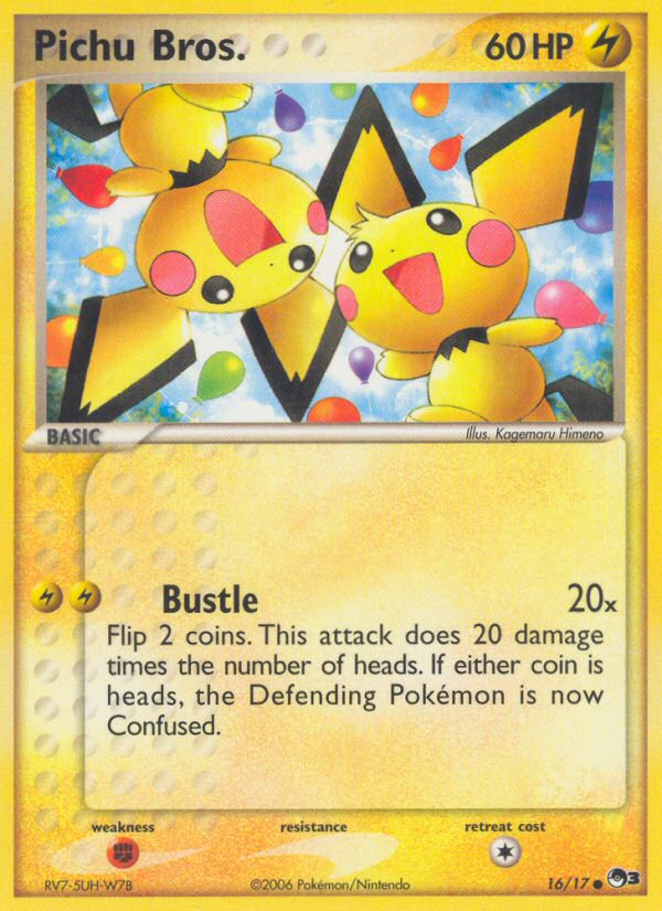 Pichu Bros. — POP Series 3 #016/017