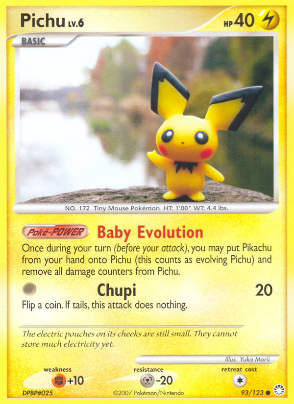 Pichu — Mysterious Treasures #93/123