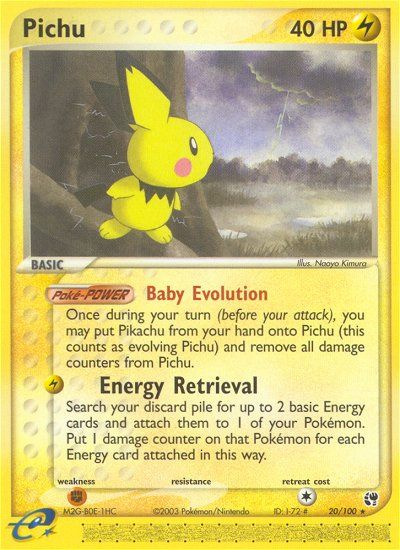 Pichu — Sandstorm #20/100