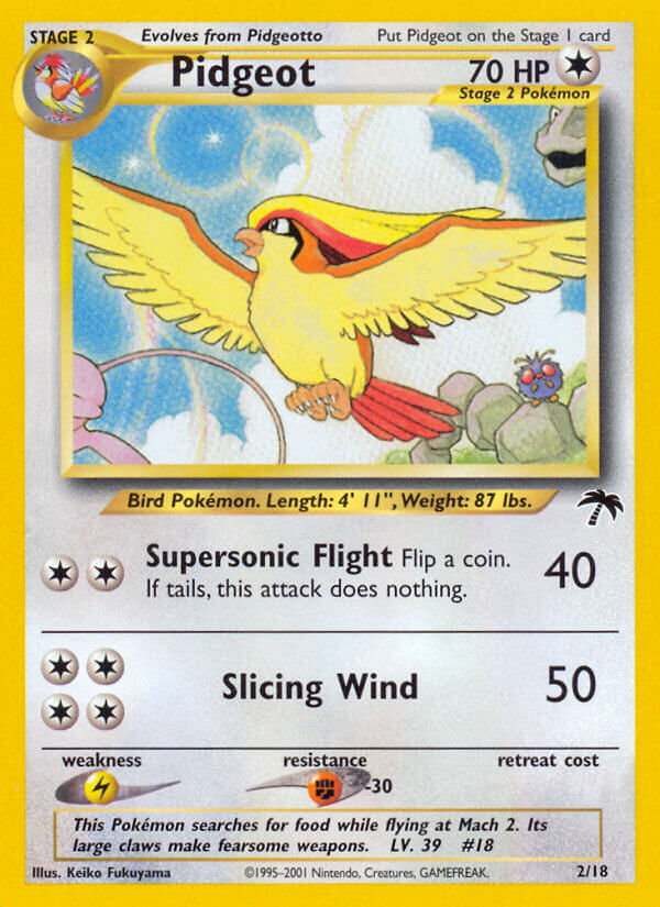 Pidgeot — Southern Islands #02/18