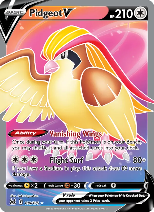Pidgeot V (Full Art)