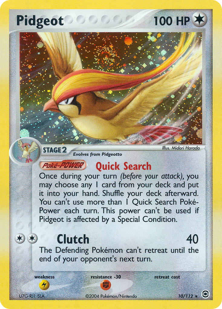 Pidgeot — World Championship Decks #10/112