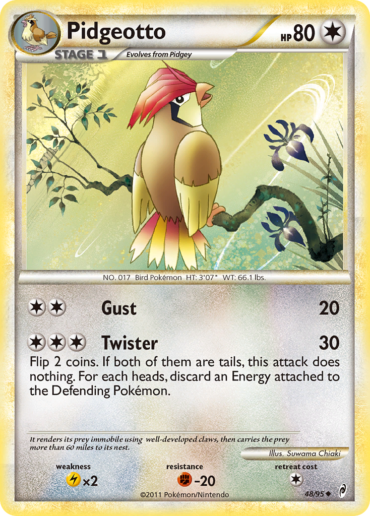 Pidgeotto — Call of Legends #48/95