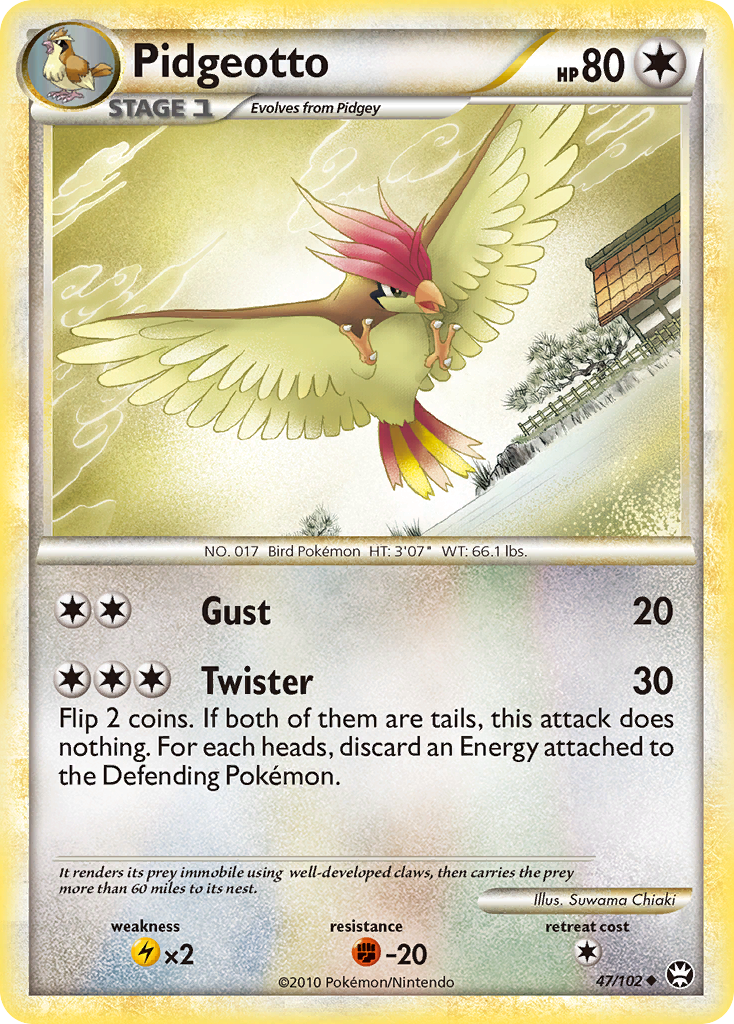 Pidgeotto — Triumphant #47/102