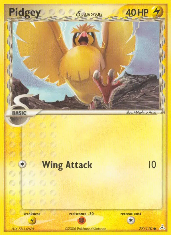 Pidgey (Delta Species) — Holon Phantoms #77/110